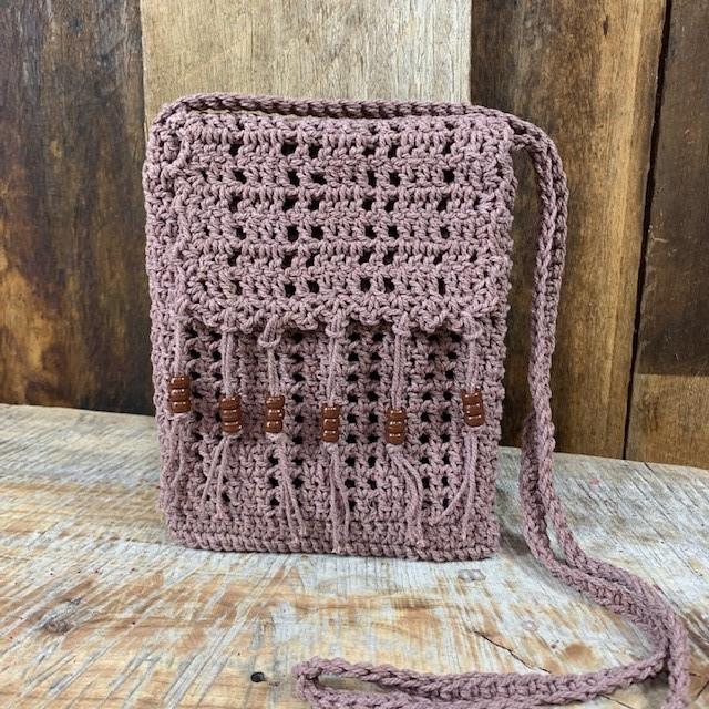 'Sienna' Crochet Bag- SMALL